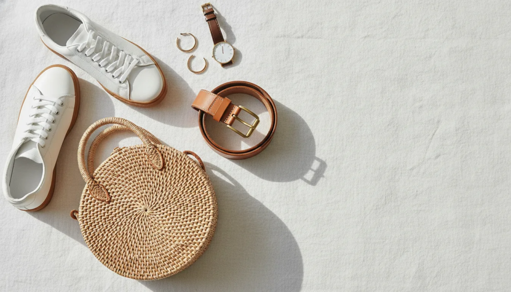 les accessoires qui completent la tenue